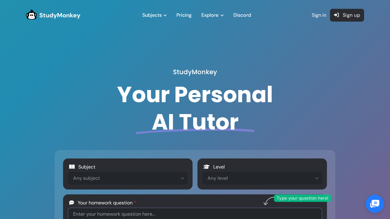 StudyMonkey.ai screenshot