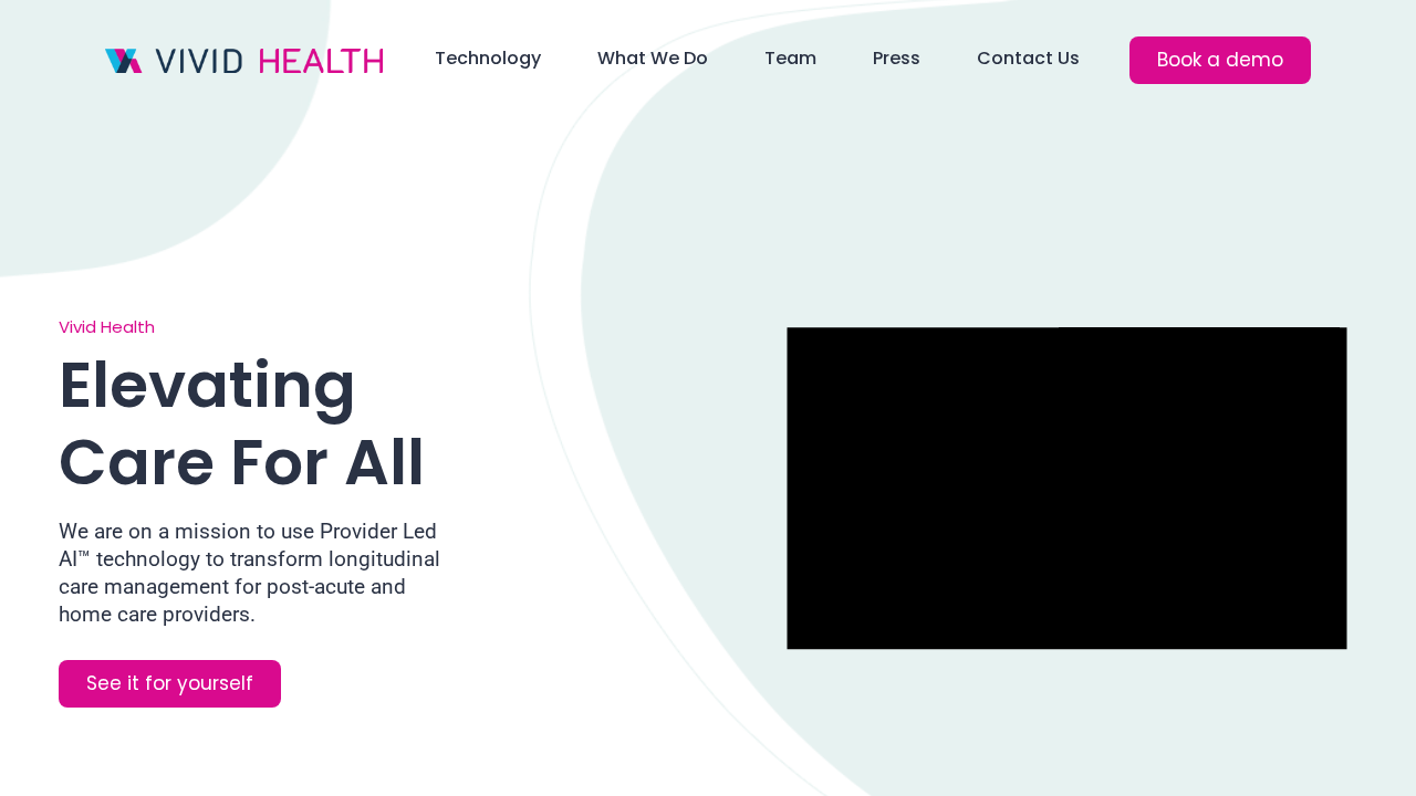 Vivid Health.ai screenshot