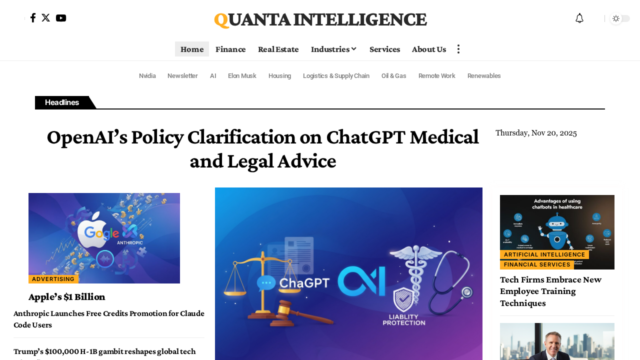 Quanta Intelligence screenshot