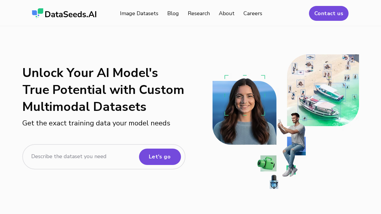 DataSeeds.ai screenshot