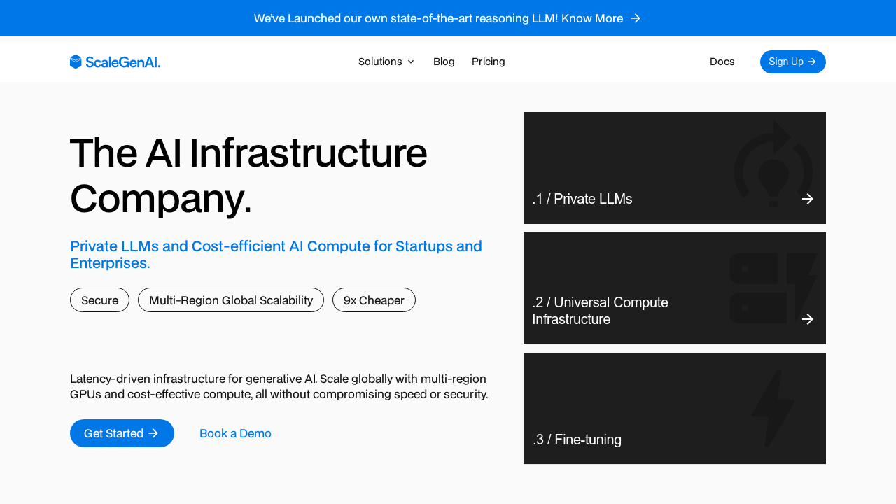 ScaleGenAI screenshot