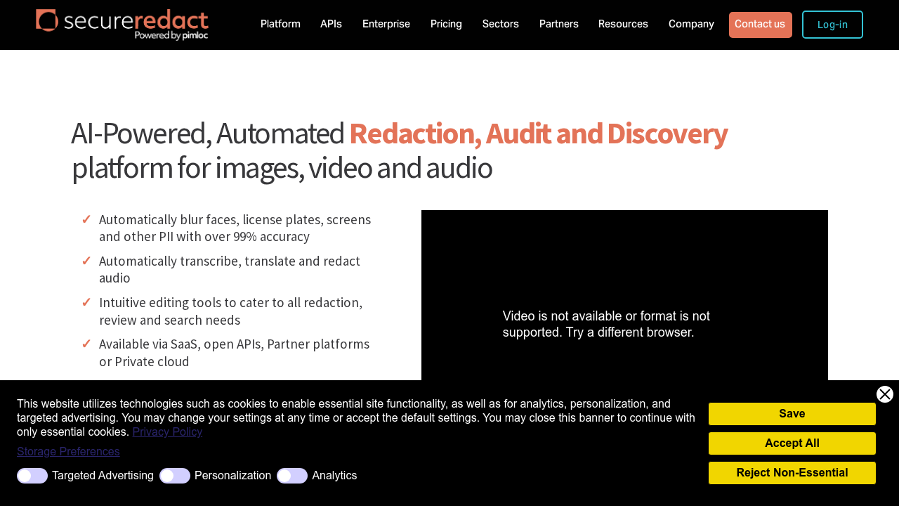 SecureRedact.ai screenshot
