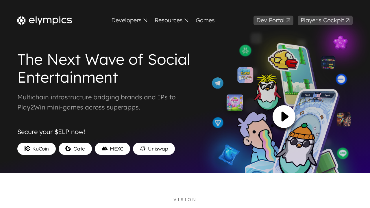 Elympics.ai screenshot