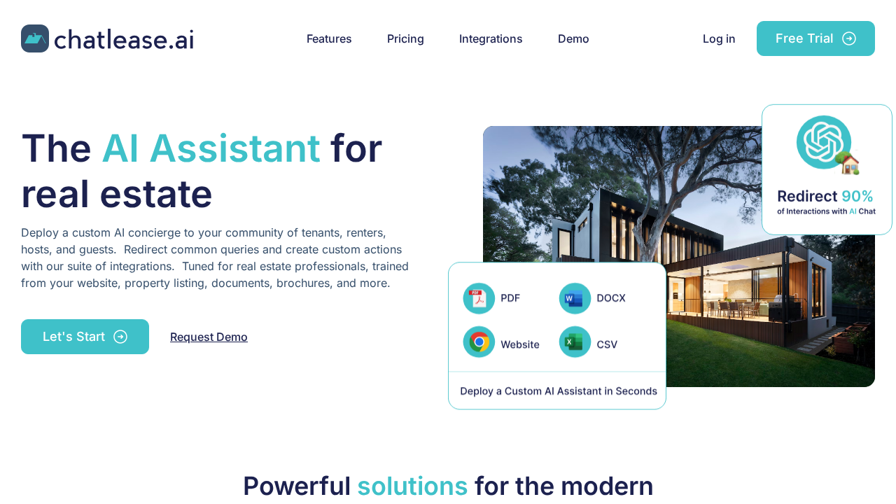 Chatlease.ai screenshot