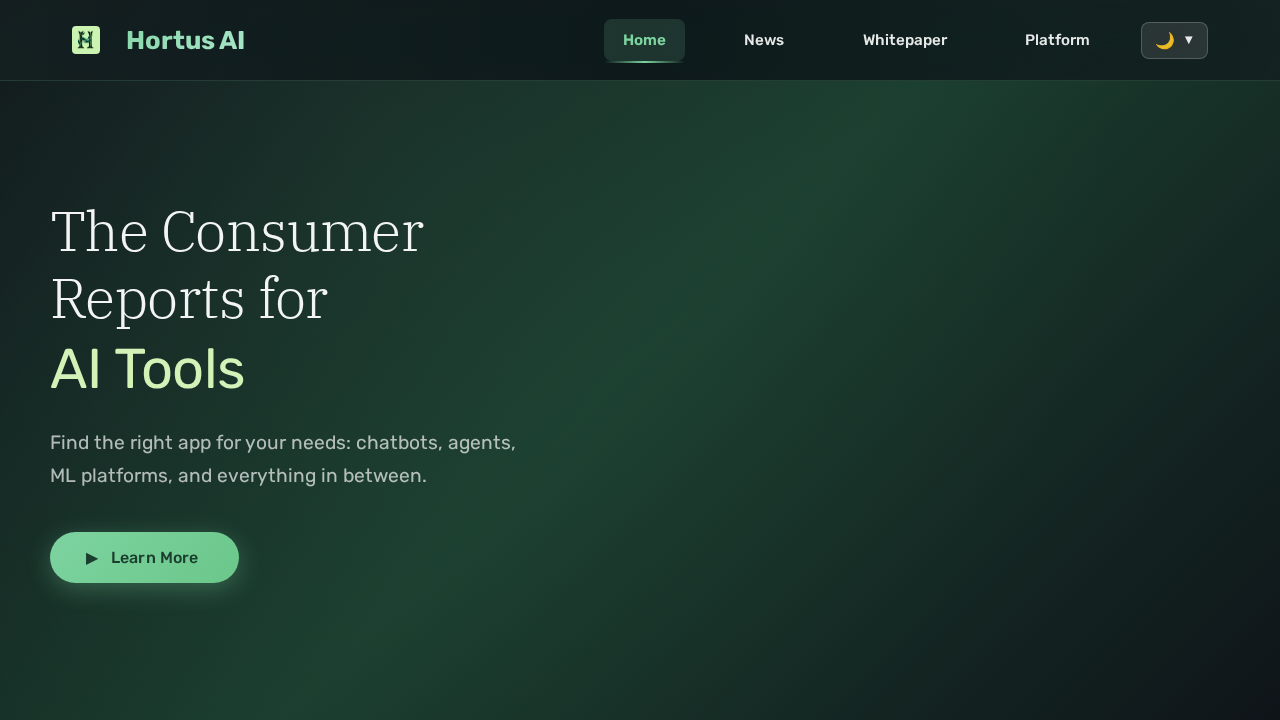 hortus.ai screenshot