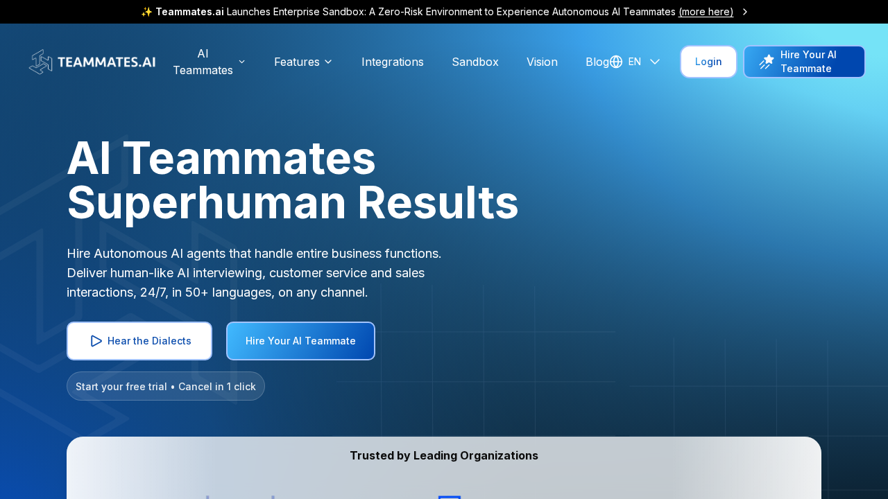 teammates.ai screenshot