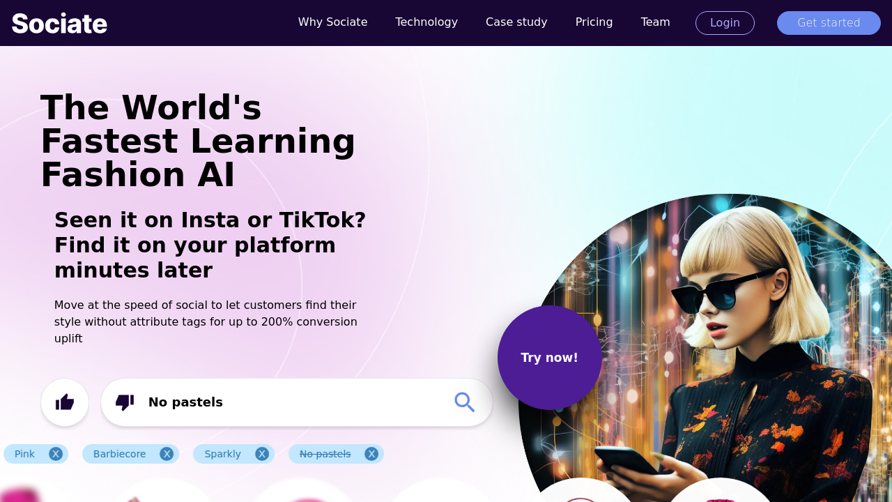 Sociate.ai screenshot