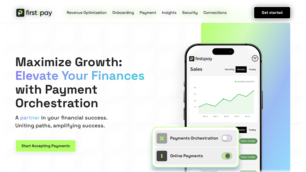 First2Pay screenshot