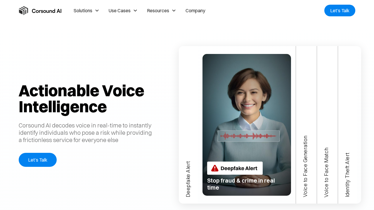 corsound.ai screenshot