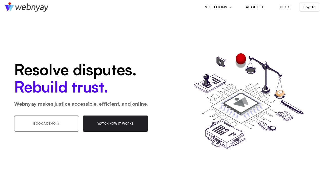 Webnyay.ai screenshot
