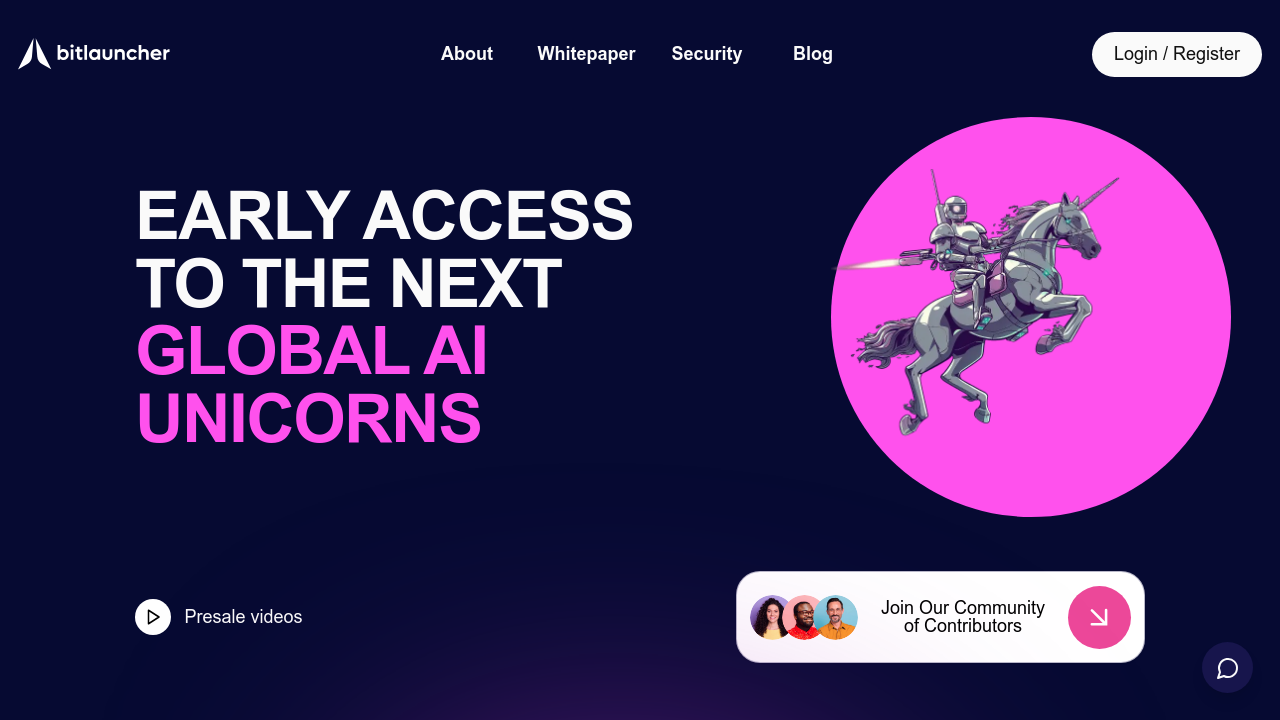 Bitlauncher.ai screenshot