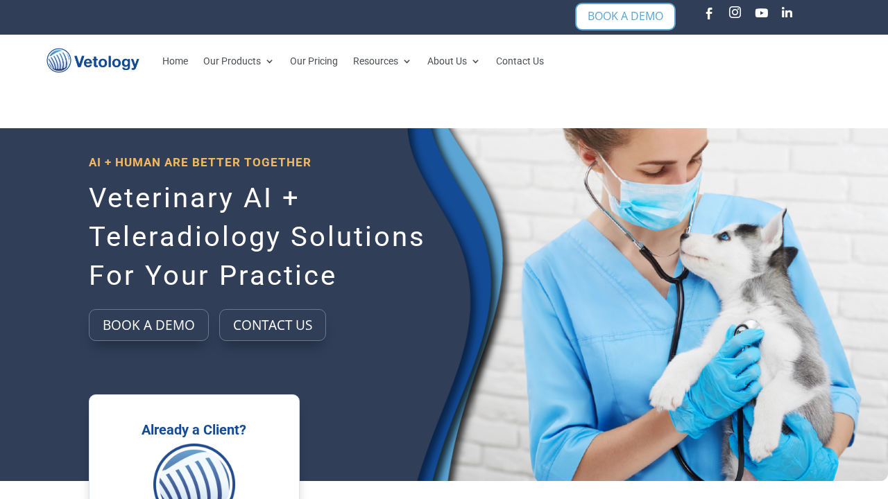 Vetology.ai screenshot