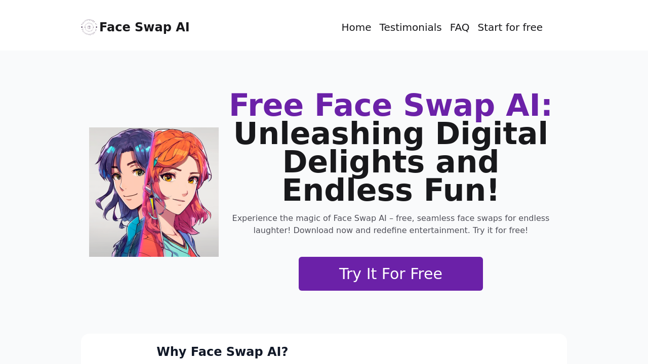 Faceswapapp.ai screenshot