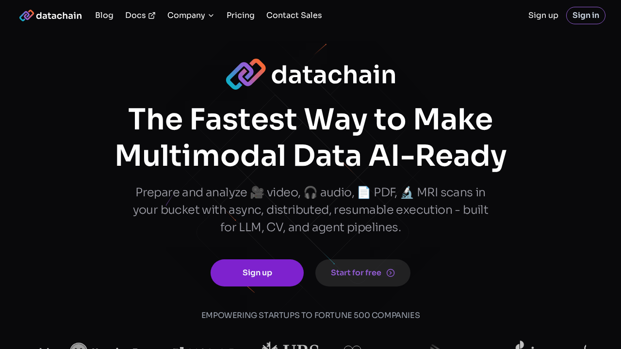 DataChain.ai screenshot