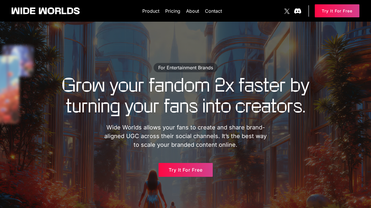 WideWorlds.ai screenshot