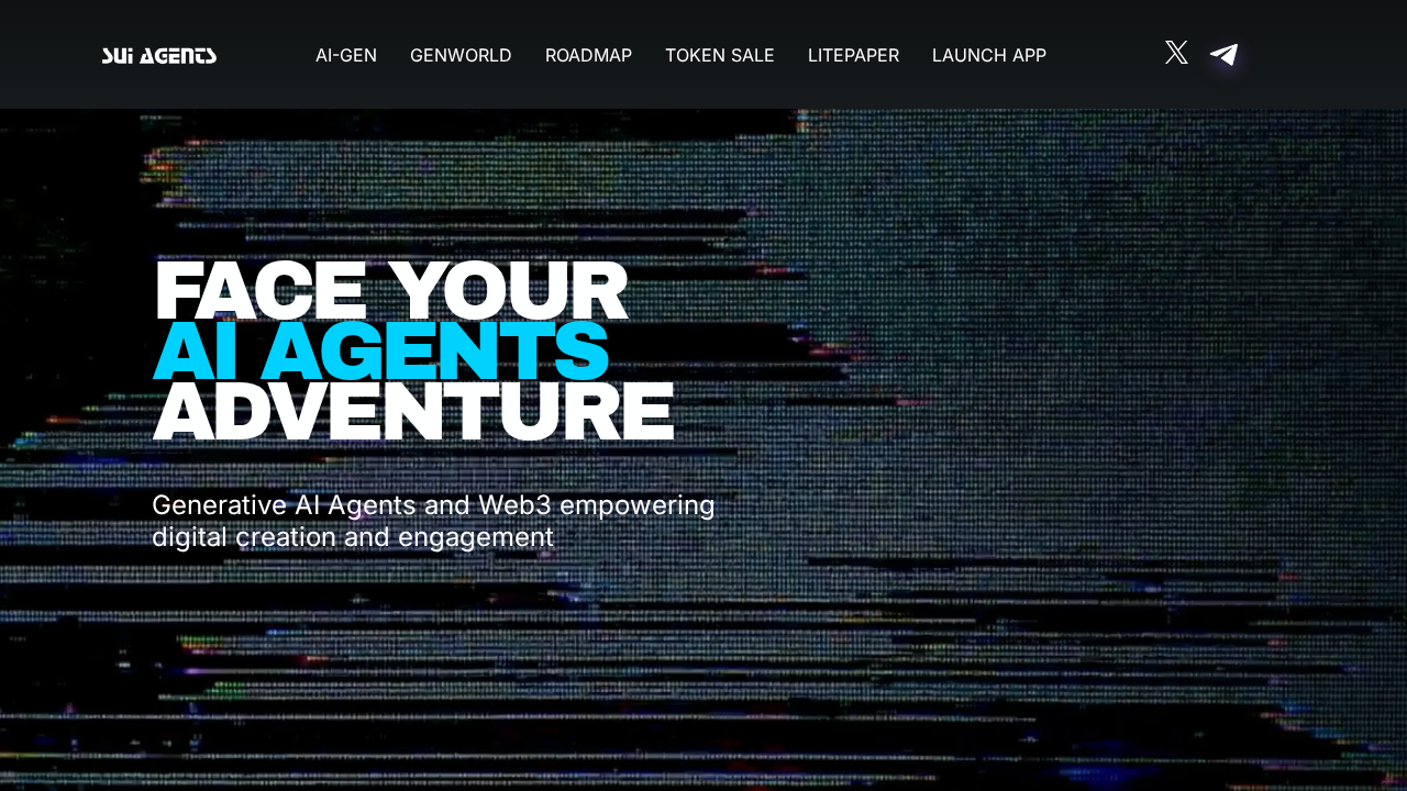 suiagents.ai screenshot