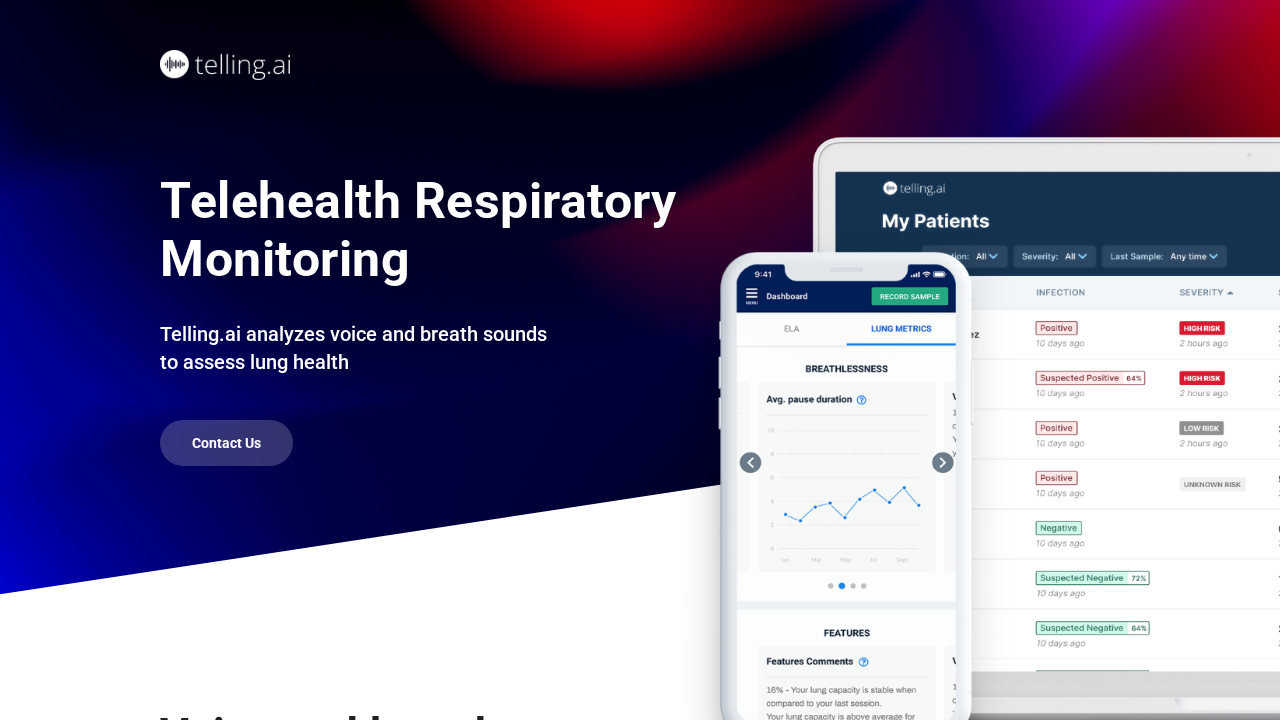 telling.ai screenshot