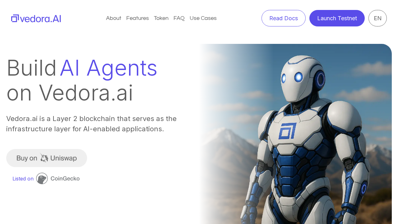 Vedora.ai screenshot