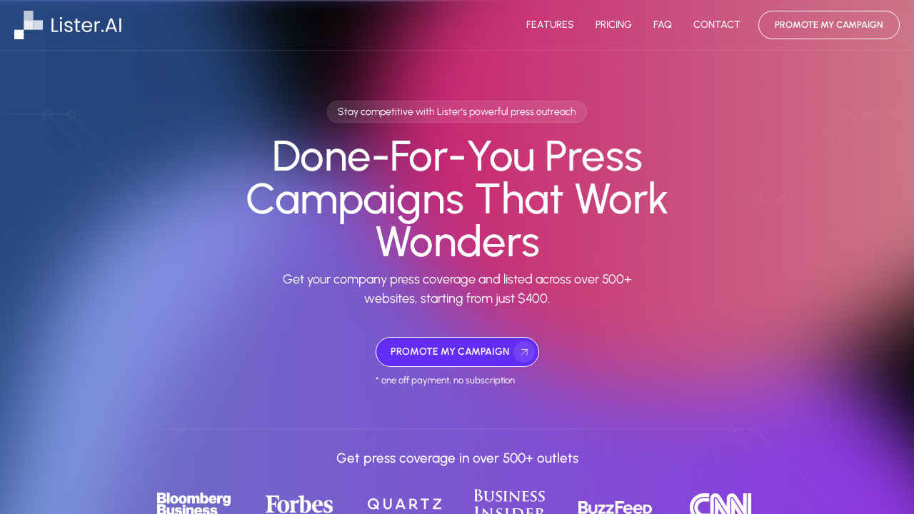 Lister.ai screenshot
