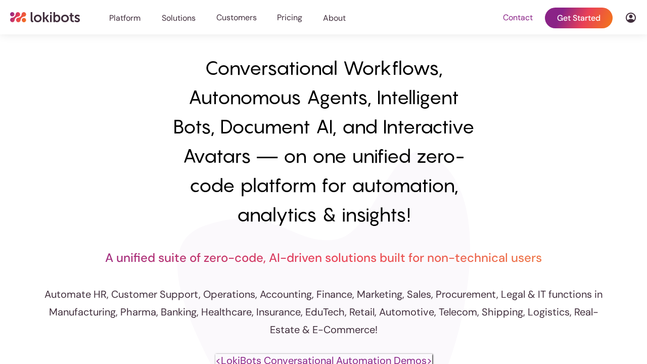 LokiBots.ai screenshot