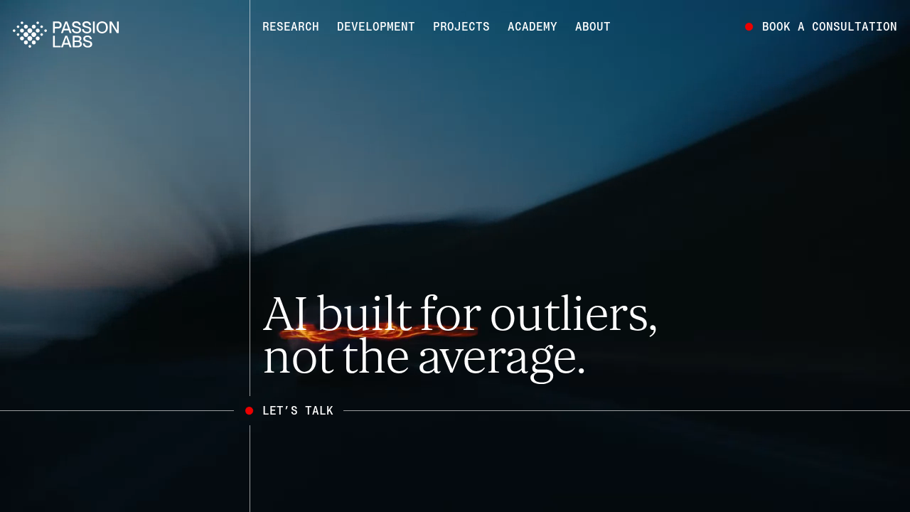 Passionlab.ai screenshot