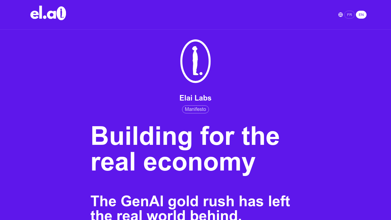 Elai Labs screenshot