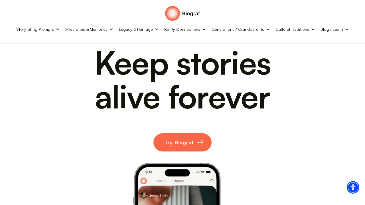 biograf.ai screenshot
