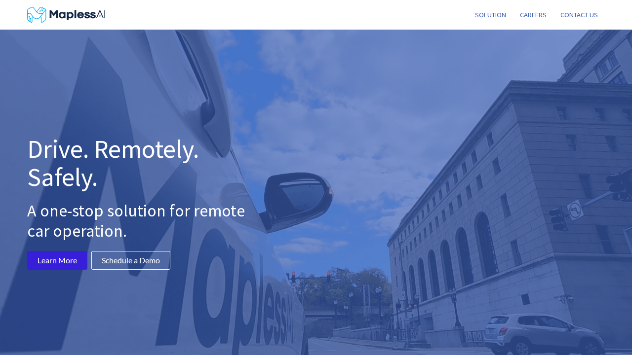Mapless.ai screenshot
