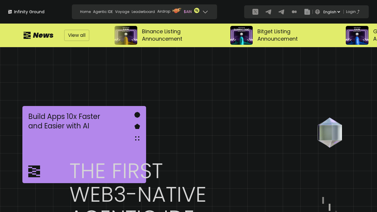 infinityg.ai screenshot