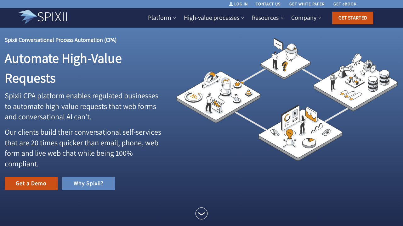 Spixii.ai screenshot