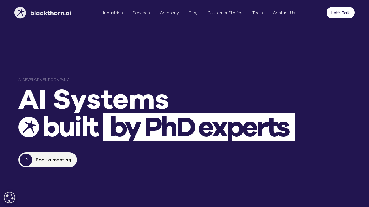 Blackthorn AI screenshot