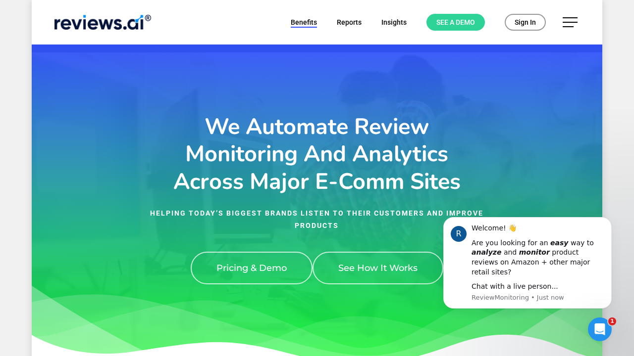 reviews.ai screenshot