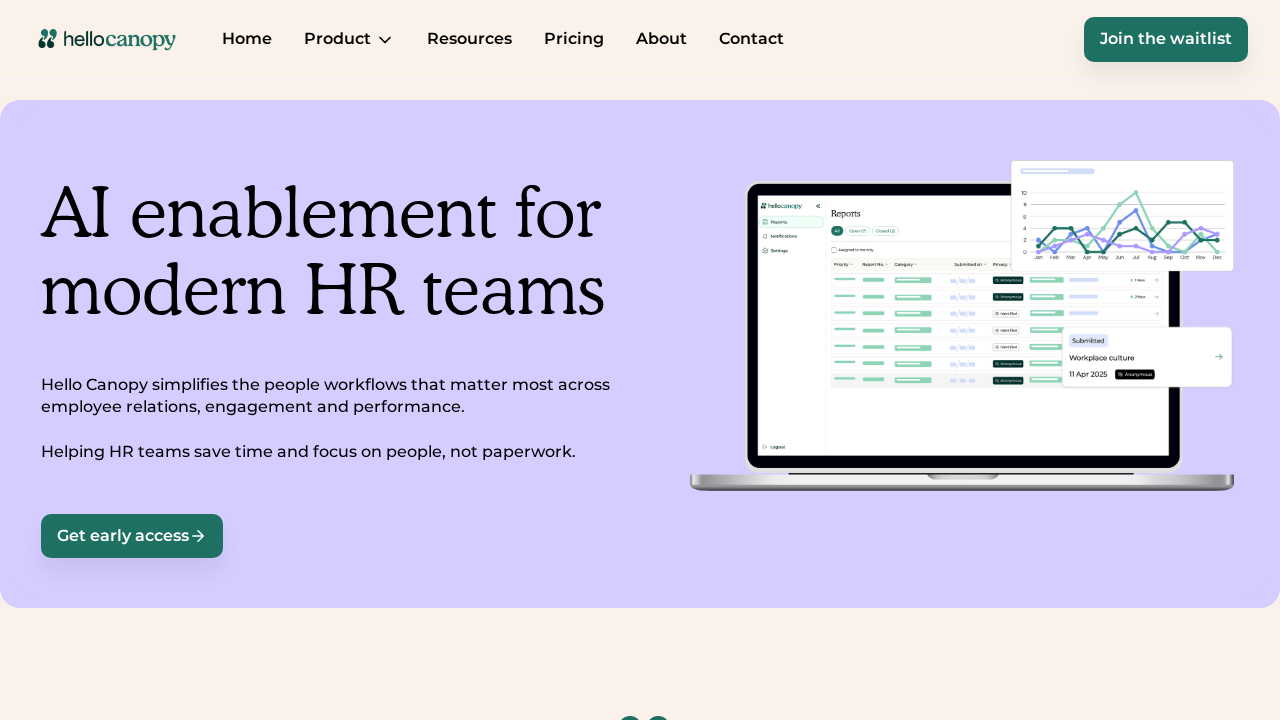 Hello Canopy screenshot