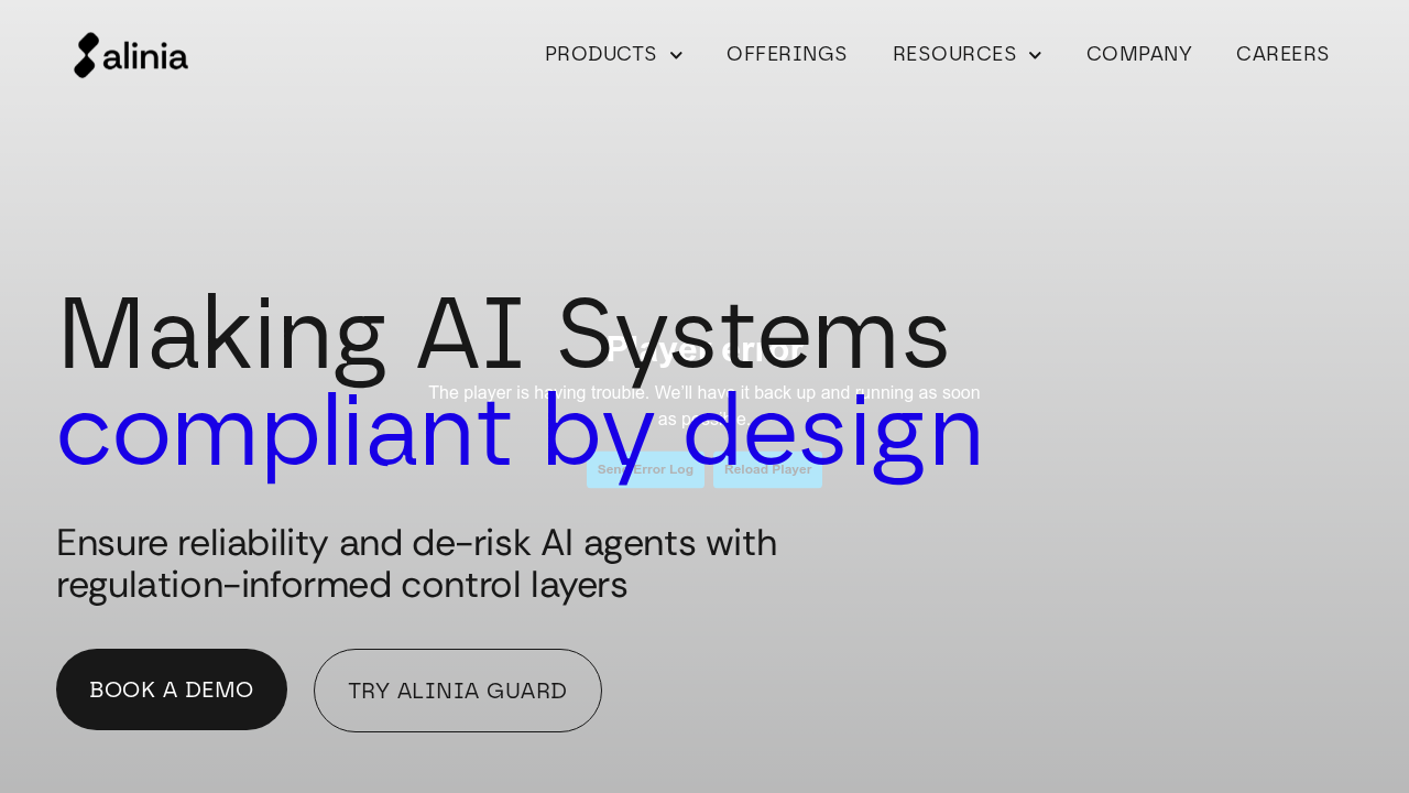 Alinia.ai screenshot