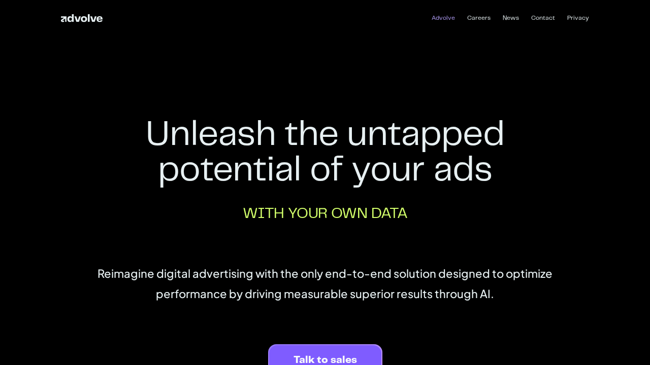 Advolve.ai screenshot