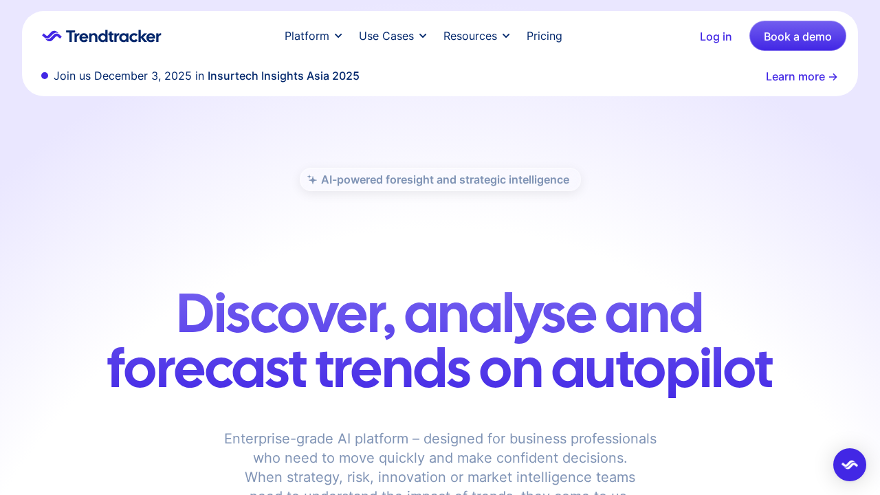 Trendtracker.ai screenshot