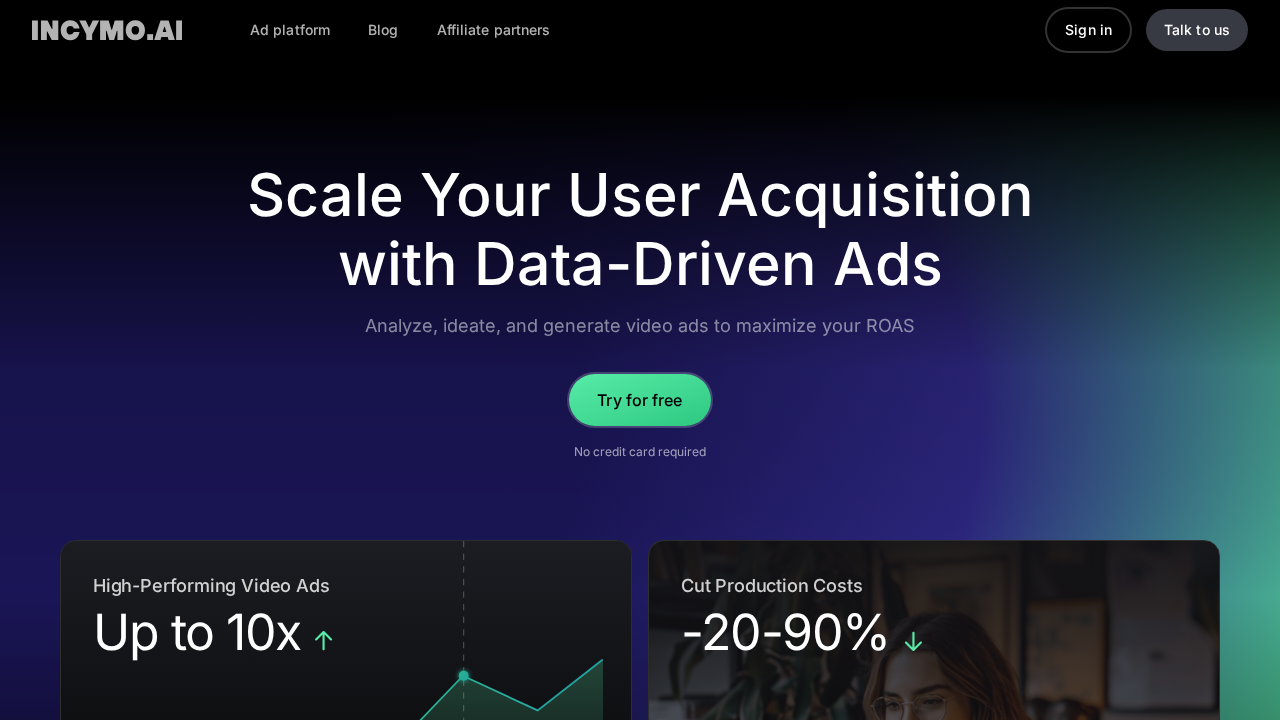 incymo.ai screenshot