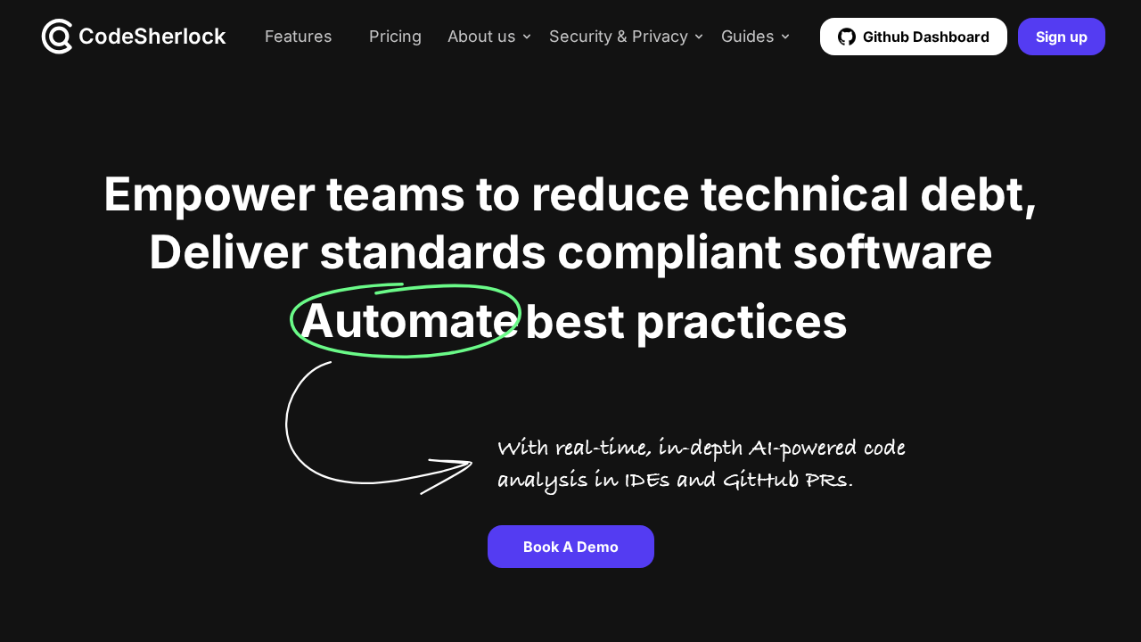 CodeSherlock.ai screenshot