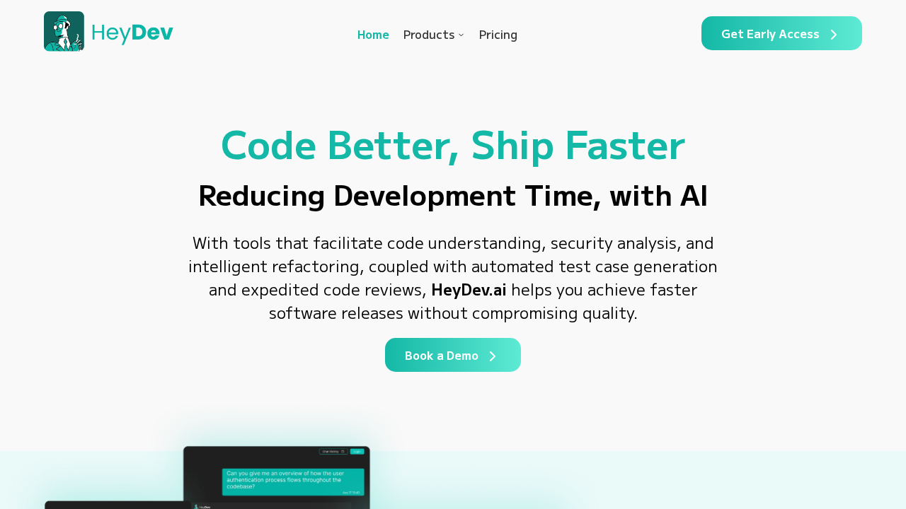 HeyDev.ai screenshot