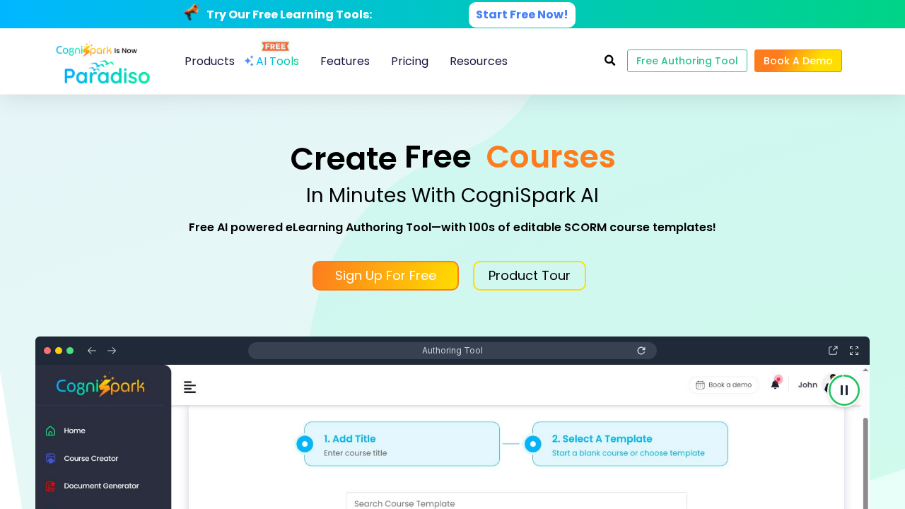CogniSpark AI screenshot