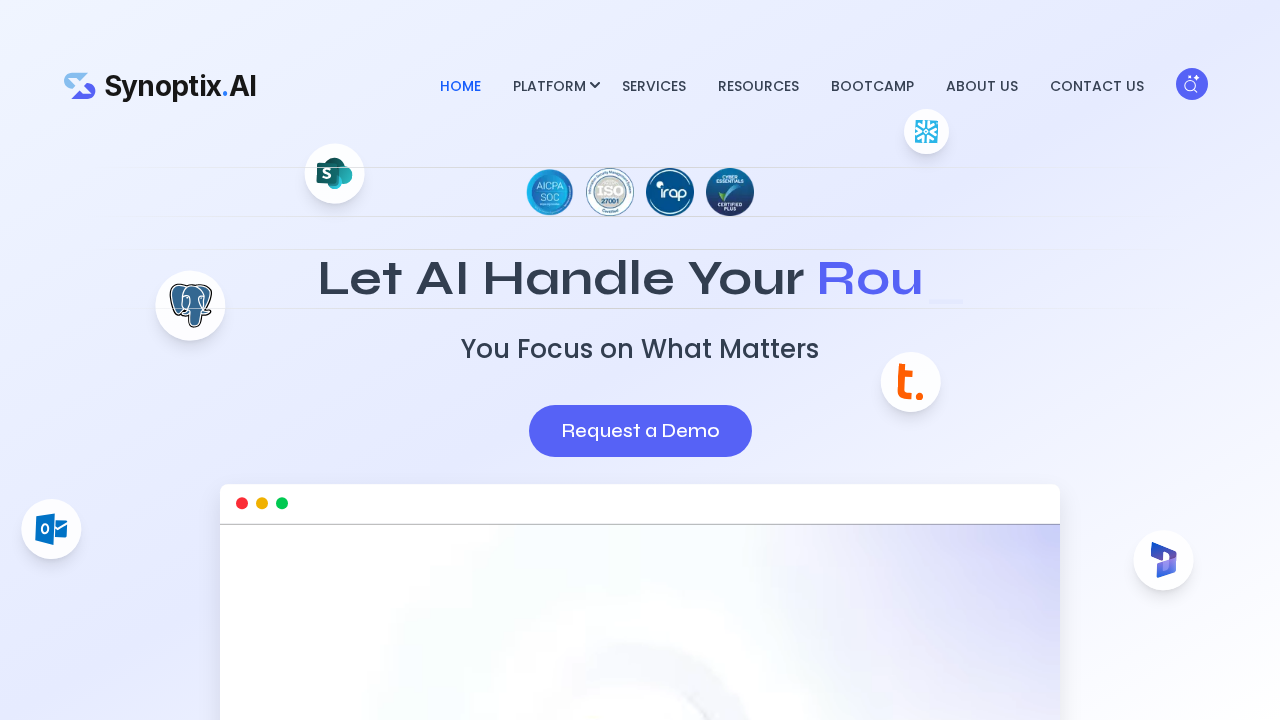 Synoptix.AI screenshot