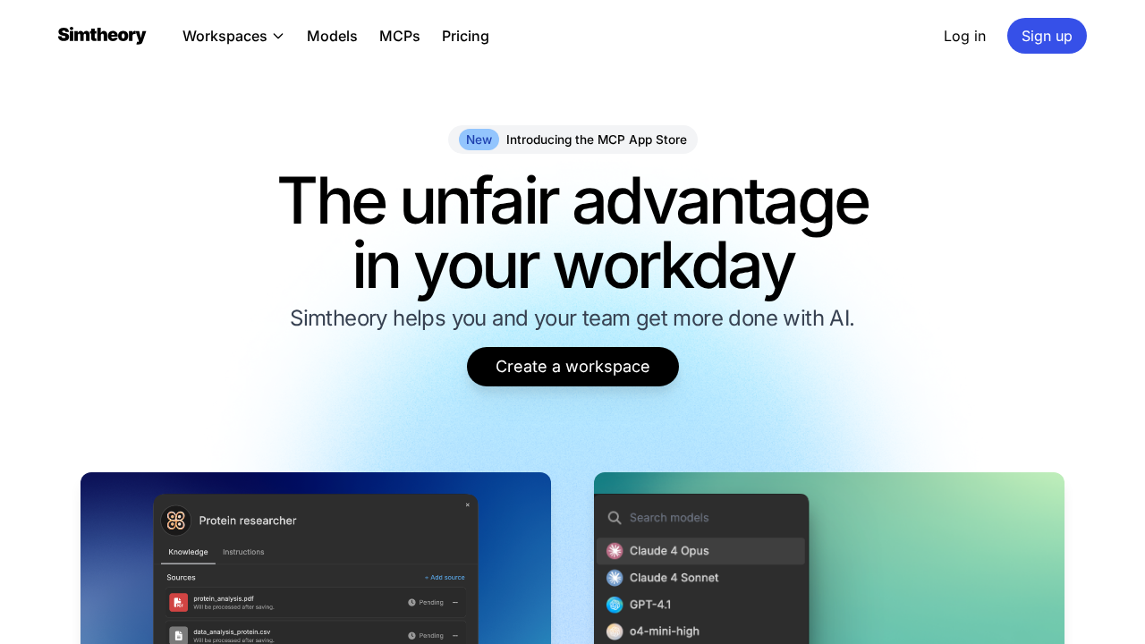 simtheory.ai screenshot
