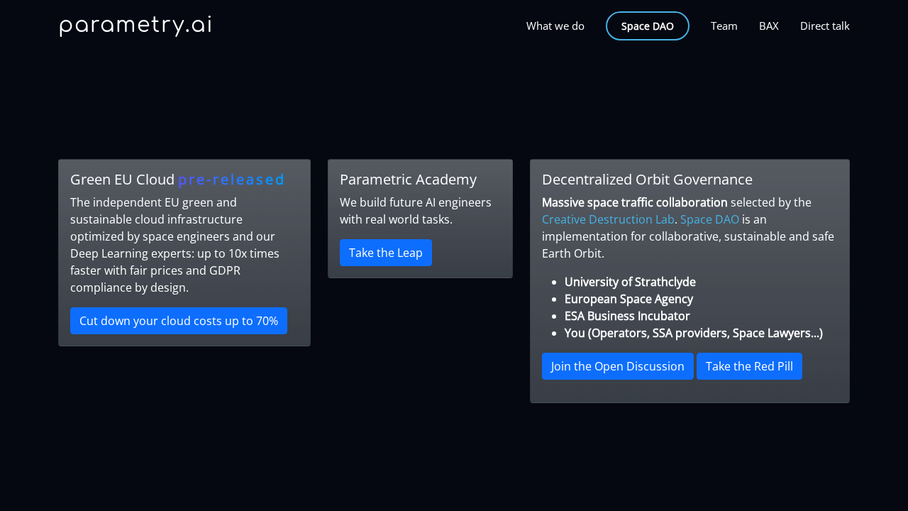 parametry.ai screenshot