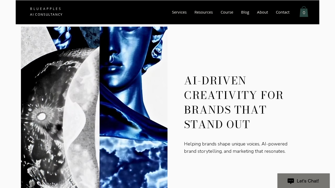 BlueApples.ai screenshot