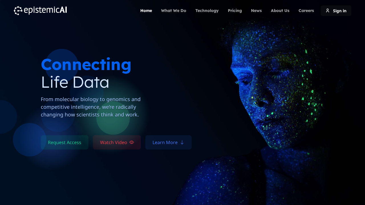 Epistemic.ai screenshot