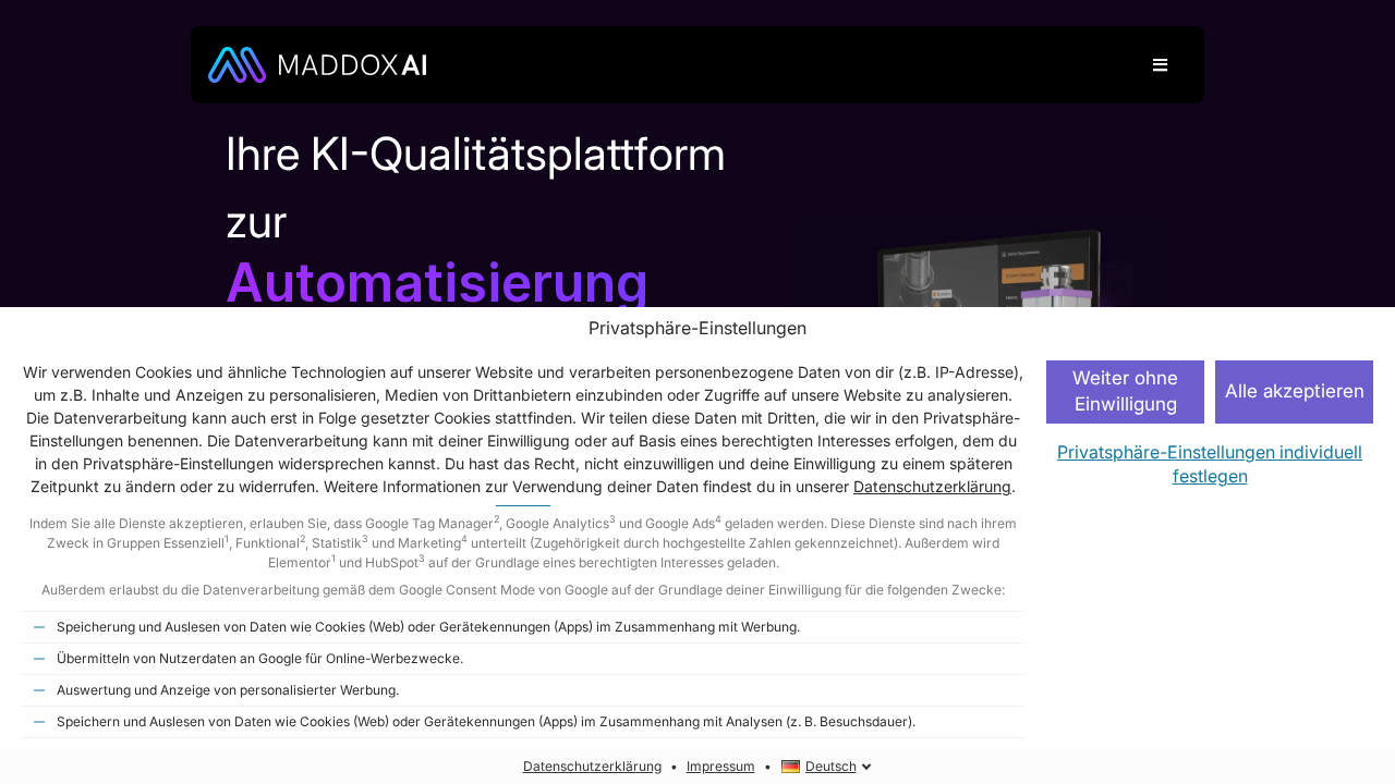 Maddox AI screenshot