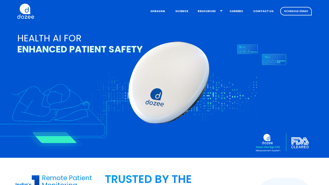 Dozeehealth.ai screenshot