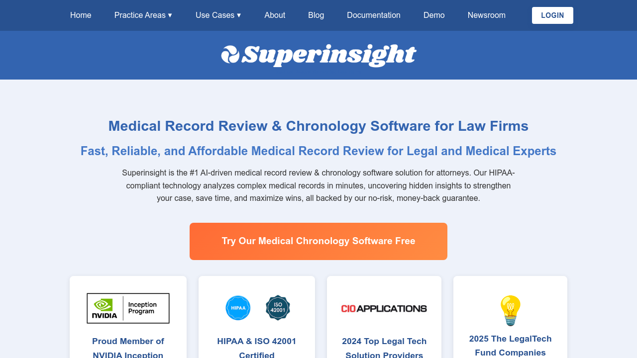 Superinsight.ai screenshot