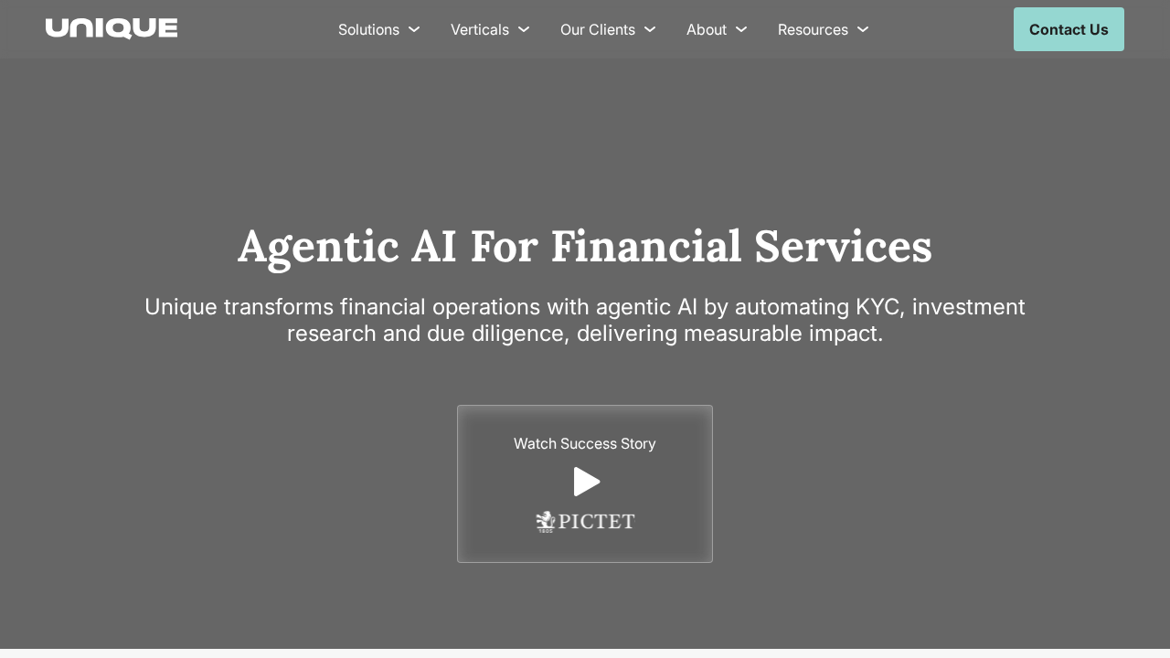 unique.ai screenshot