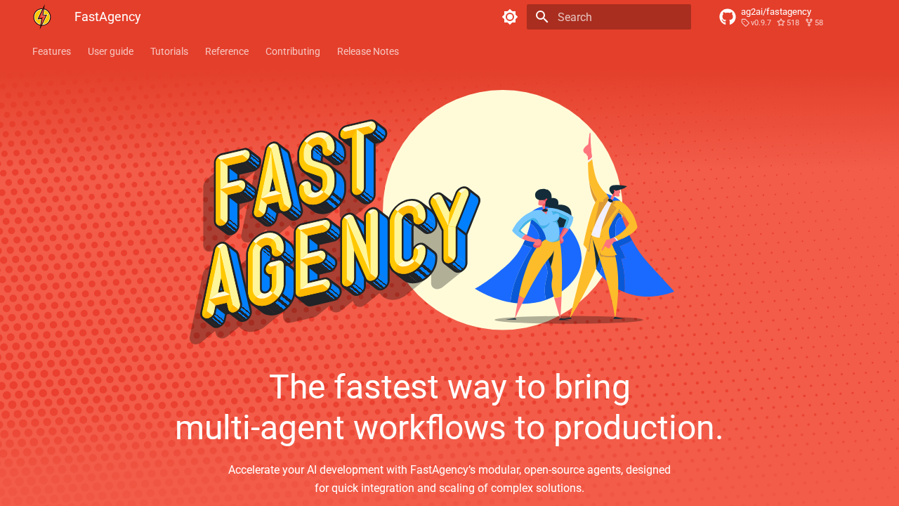 FastAgency screenshot